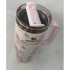 Stanley x LoveShackFancy Rosa Beaux Pink Quencher 40oz Tumbler New